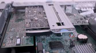 PCI cards inside the Lenovo ThinkServer SR250 V2