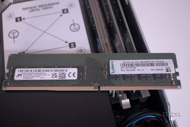 Closer look at Lenovo ThinkServer SR250 V2's RAM