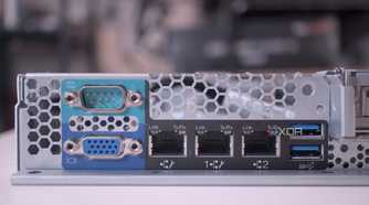 Lenovo ThinkServer SR250 V2's standard ports