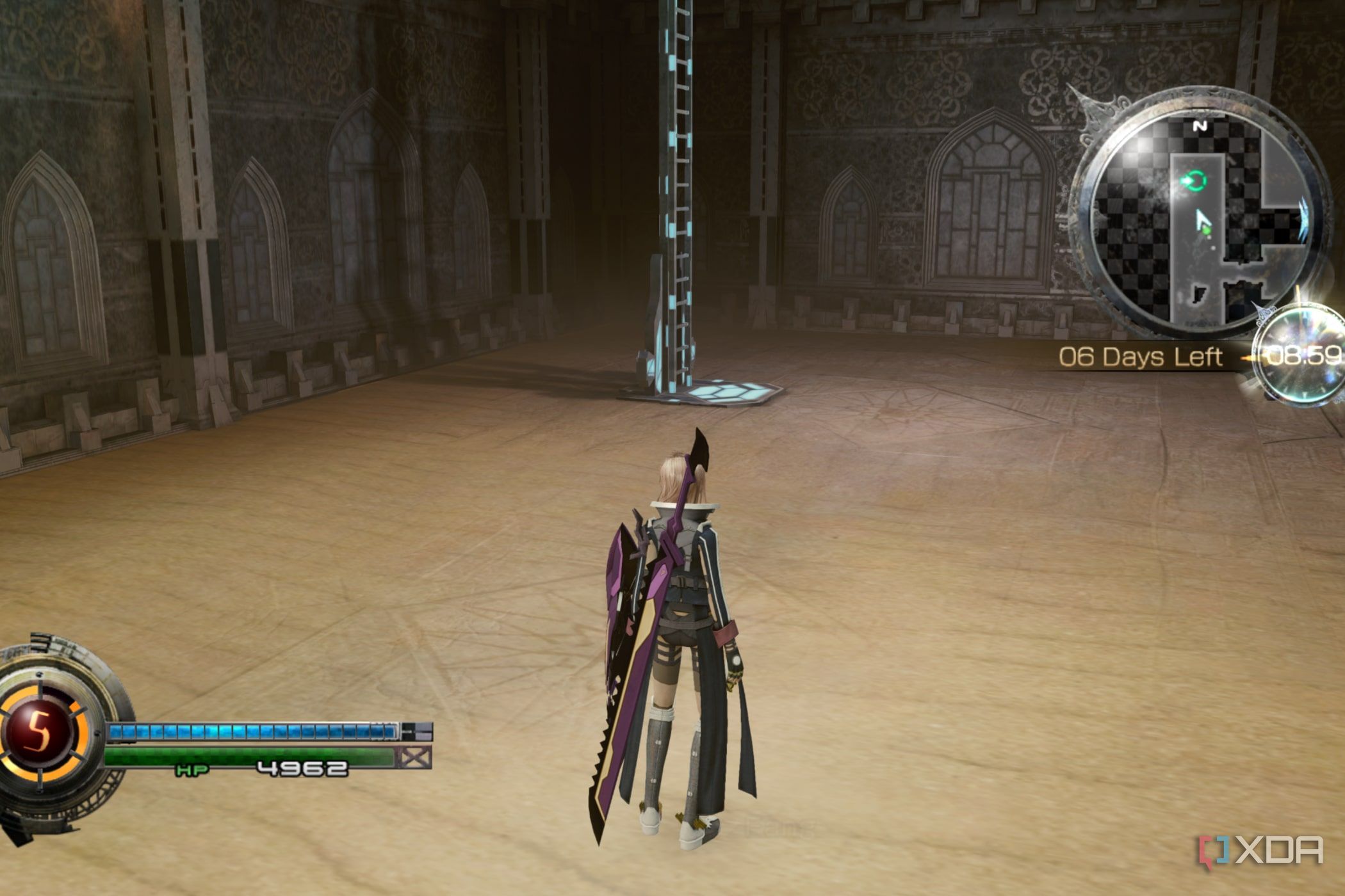 An in-game screenshot of Lightning Returns: Final Fantasy XIII