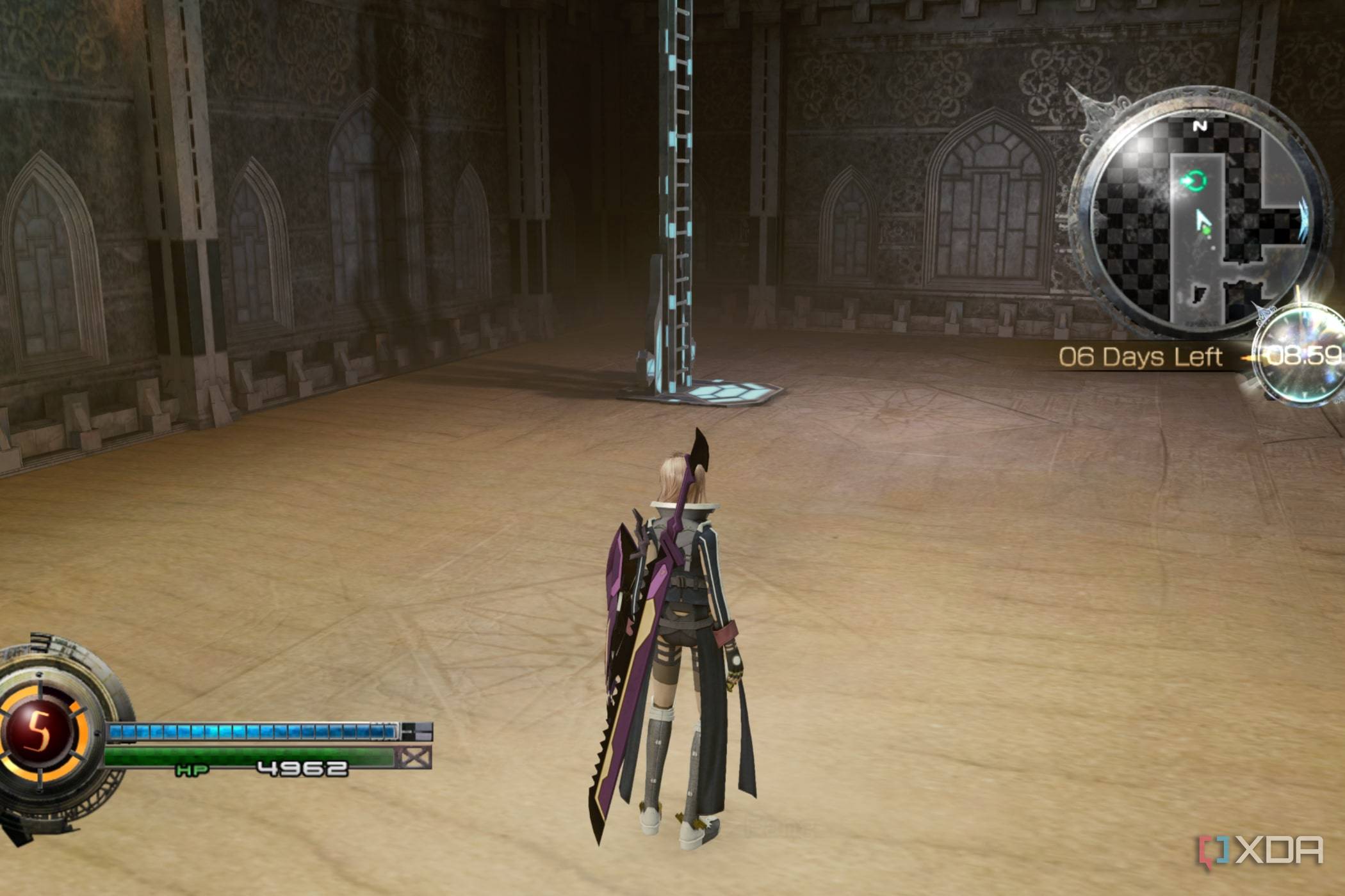 An in-game screenshot of Lightning Returns: Final Fantasy XIII