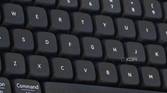 The keycaps on a Lofree Flow keyboard.