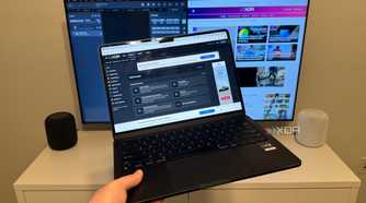 Using a wireless extended display with an M2 MacBook Air and an Apple TV.