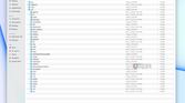 A file tree in Macintosh HD showing hidden files.