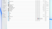 A file tree in Macintosh HD showing hidden files.