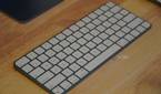 A blue Magic Keyboard for the M3 iMac.