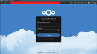 Nextcloud login page-1