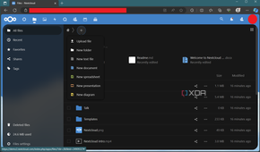 Nextcloud Office create new document