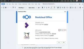 Nextcloud Office running under Microsoft Edge feature