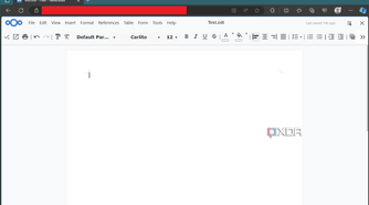 Nextcloud office test document