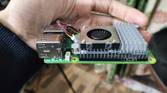 A lifestyle image of the Raspberry Pi 5