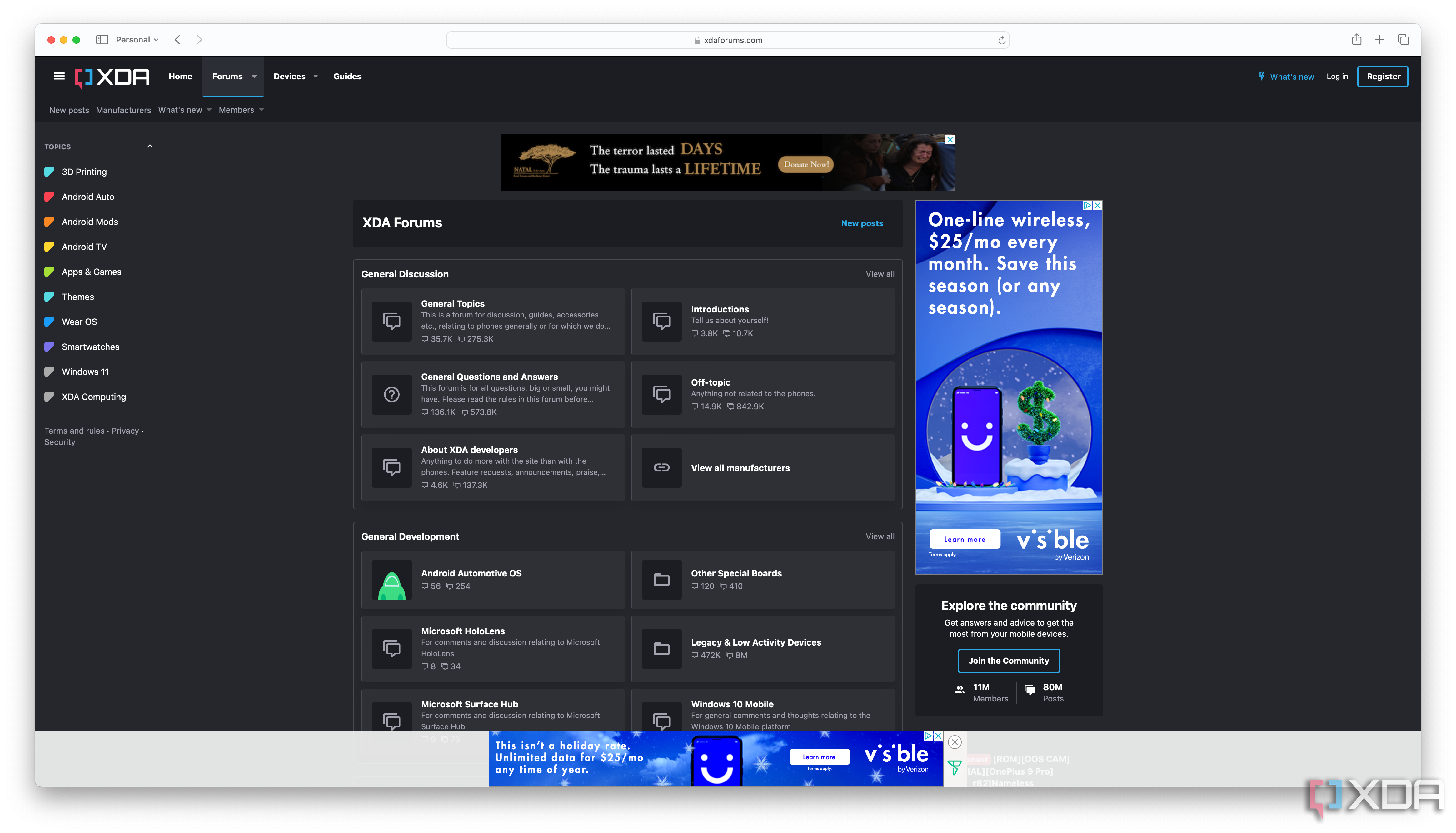 A shared tab on Safari for Mac.