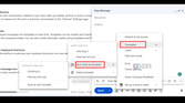 Saving new template when composing new email