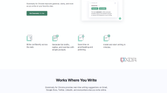GRammaly for Chrome website