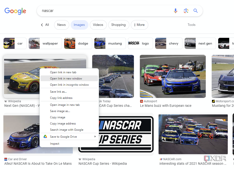 The Save to Google Drive context menu