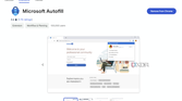 Microsoft Autofill in Google Chrome