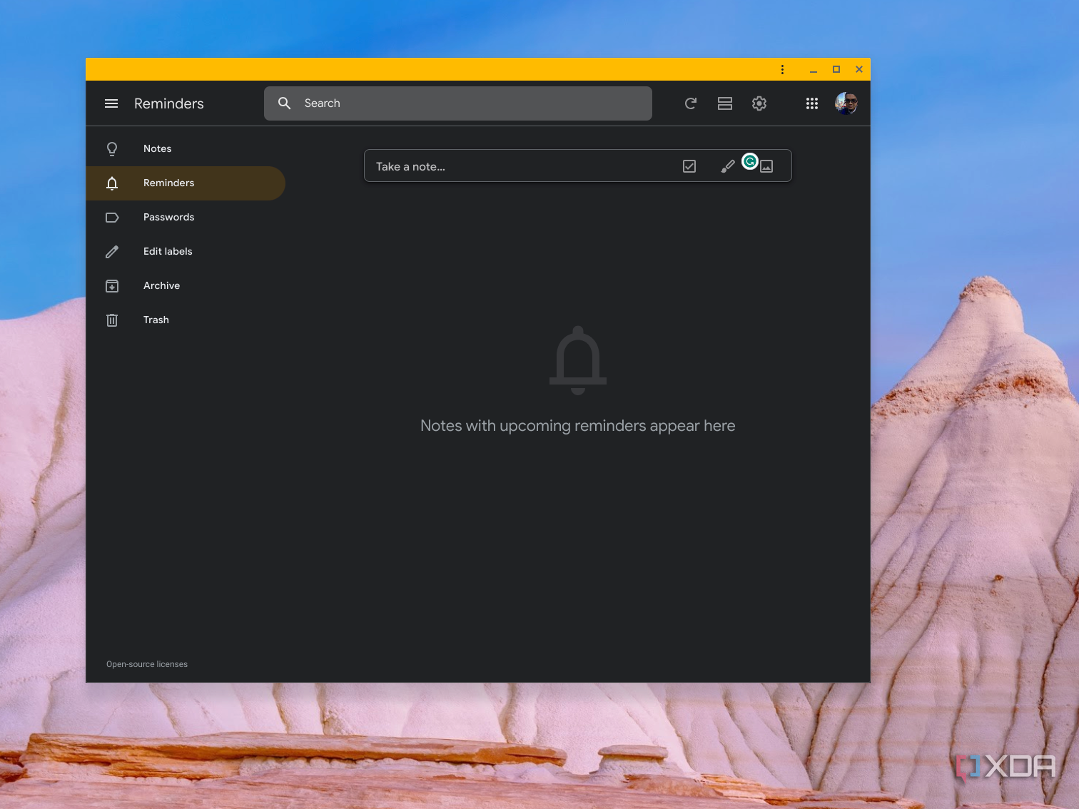 Google Keep Reminders