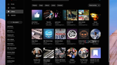 The Library page of YouTube music