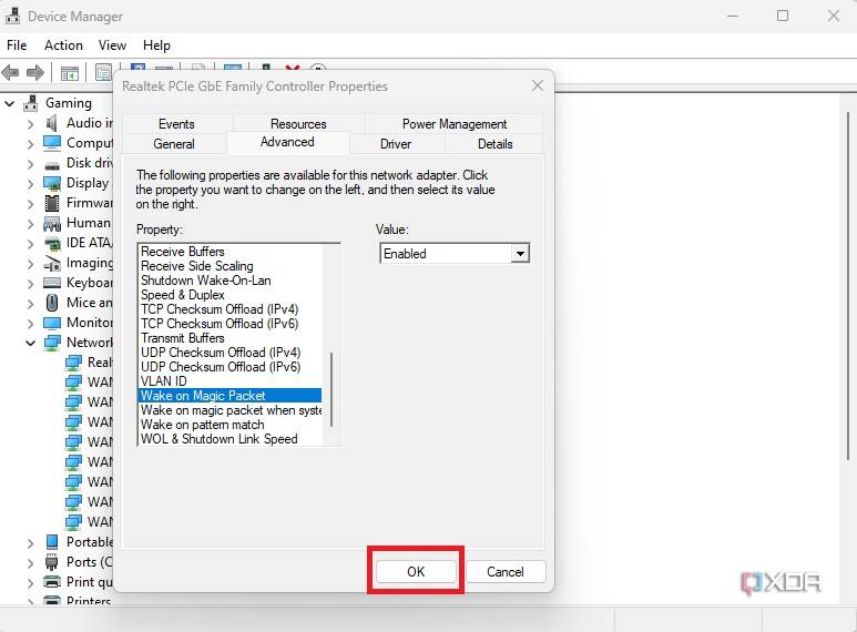 Windows Device Manager exit 