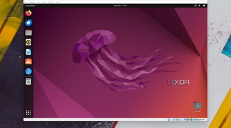 Ubuntu running in a VirtualBox machine on WIndows 11