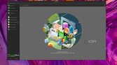 The Libre Office main page on Ububtu