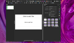 Creating a new presentation in Libre Office