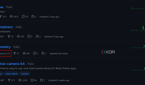 A screenshot of Tesla's Github page highlighting licenses.