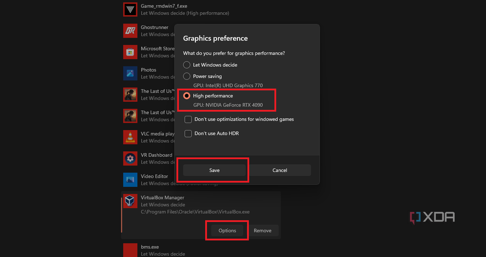 How to use a GPU in VirtualBox