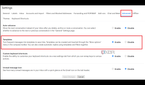Template setting enabled in Gmail