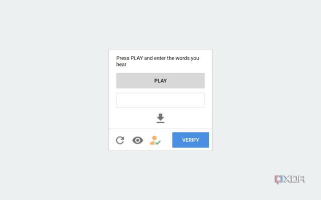 The Buster Captcha Extension in Google Chrome