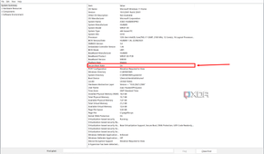 Screenshot of System Information in Windows 11 showing that Secure Boot is enabled