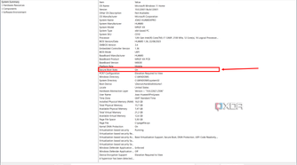 Screenshot of System Information in Windows 11 showing that Secure Boot is enabled