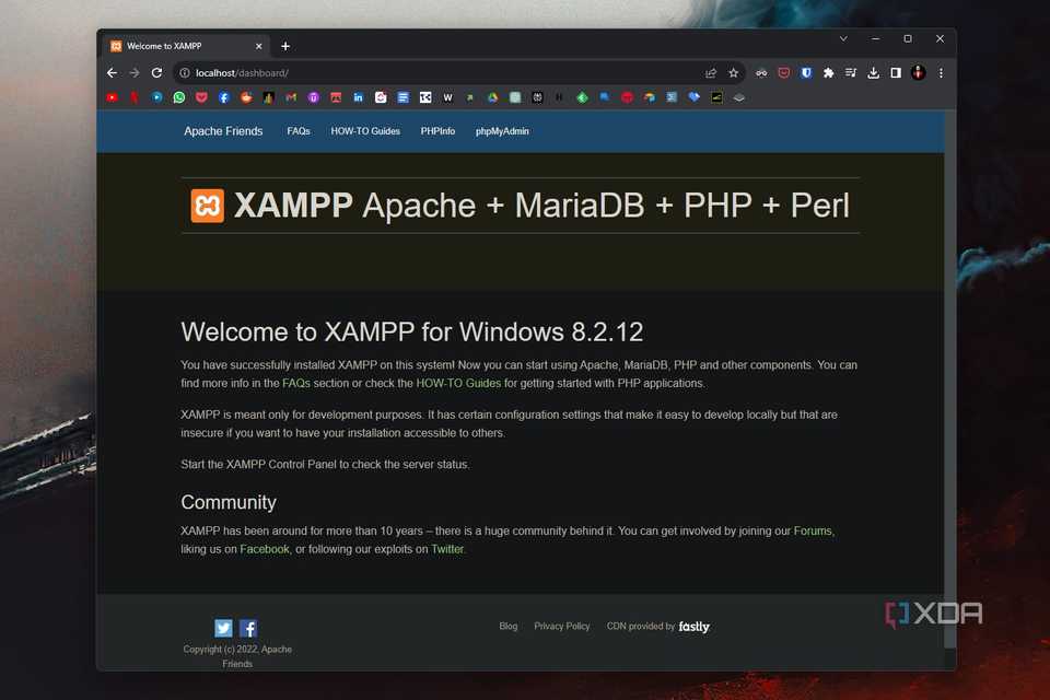 How to install XAMPP on Windows 11