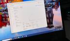 A photo of the battery life and uptime section in task manager on the MSI Prestige 16 AI Evo