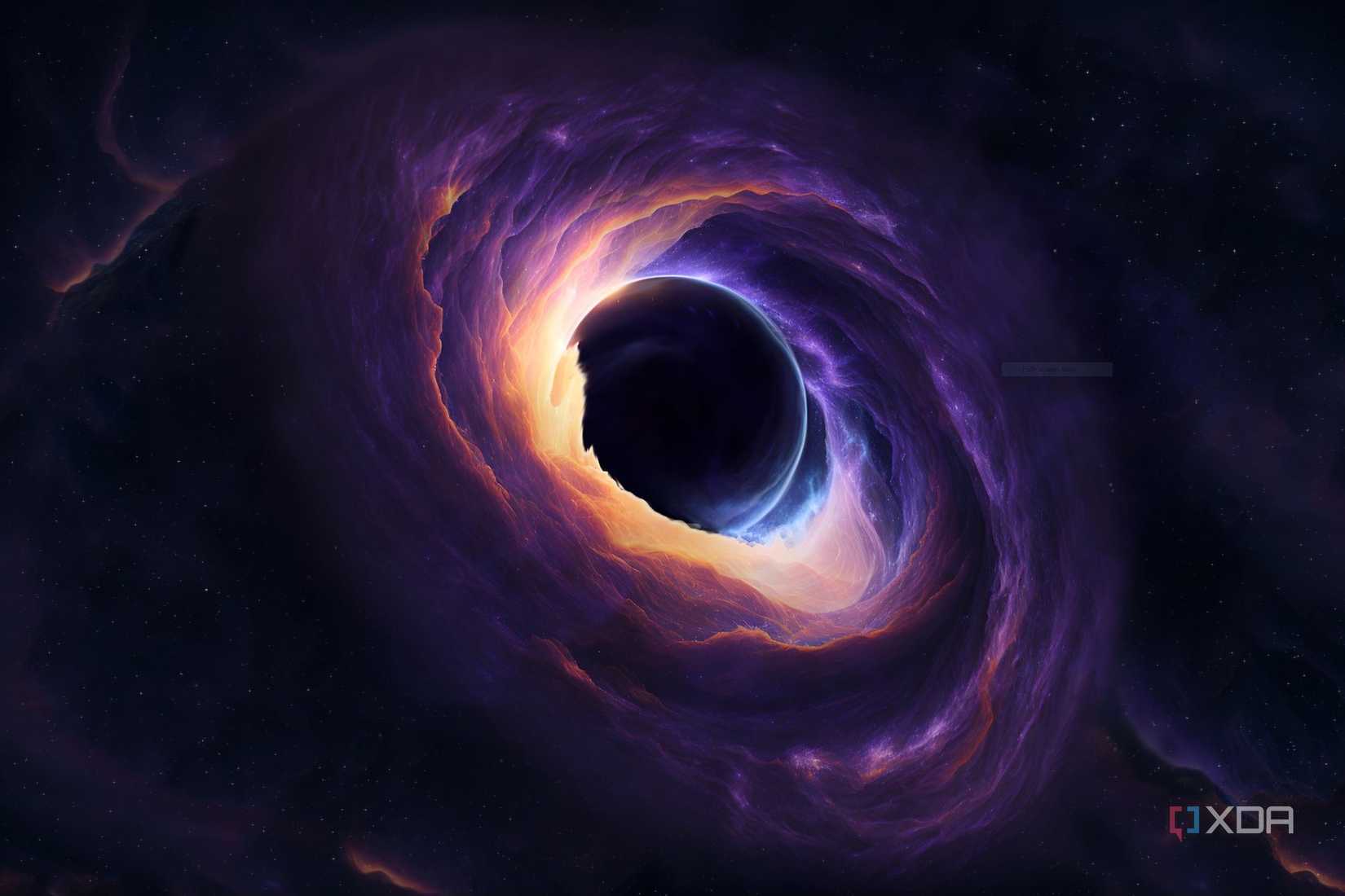 Black hole wallpaper 