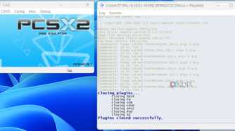 Start playing a game with a PS2 emulator