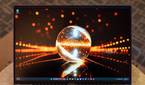 Close up of laptop screen