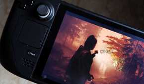 An image showing Alan Wake 2 running on Steam Deck.
