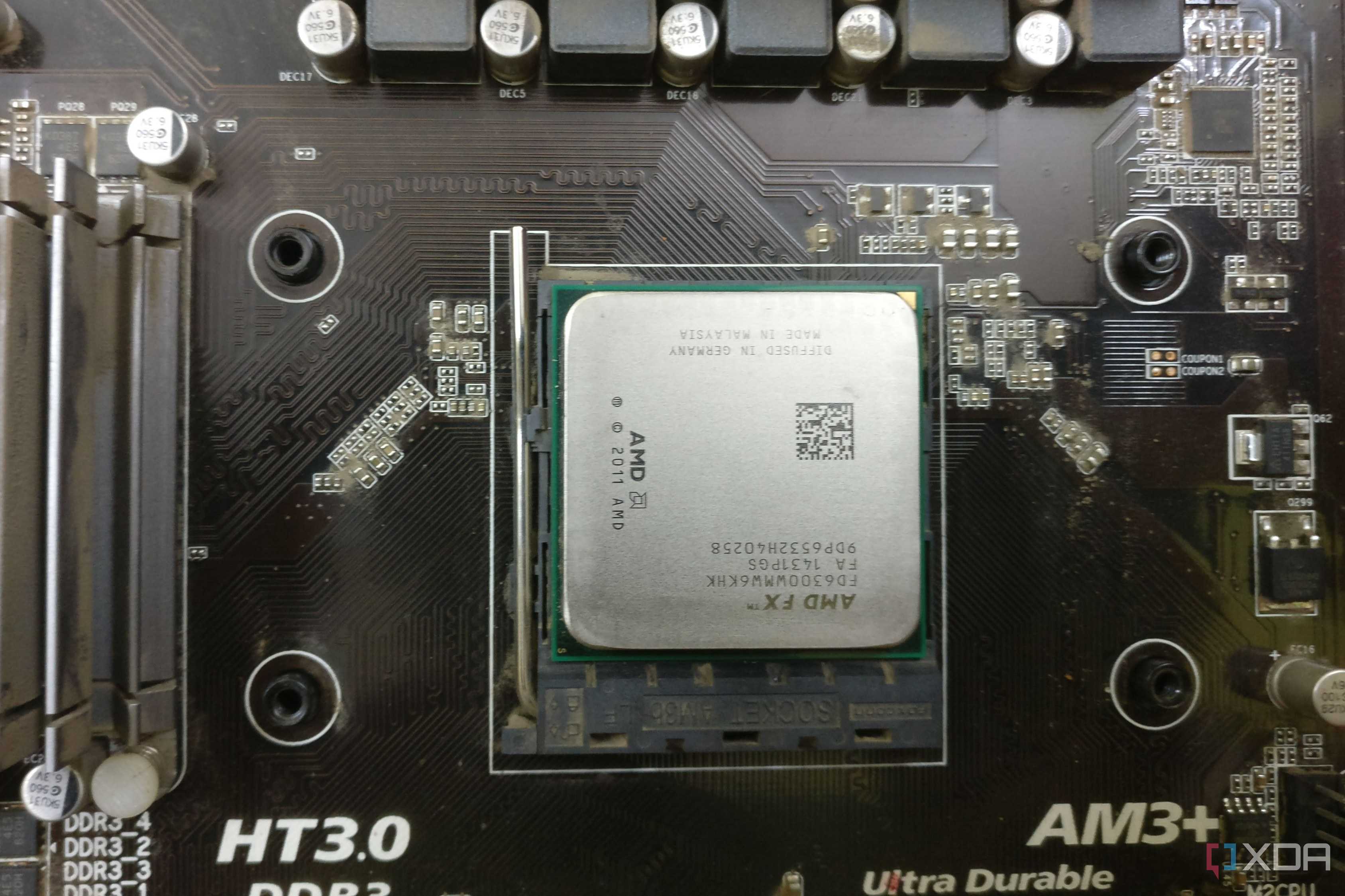 Gigabyte AM3+ motherboard with AMD FX-6300 CPU