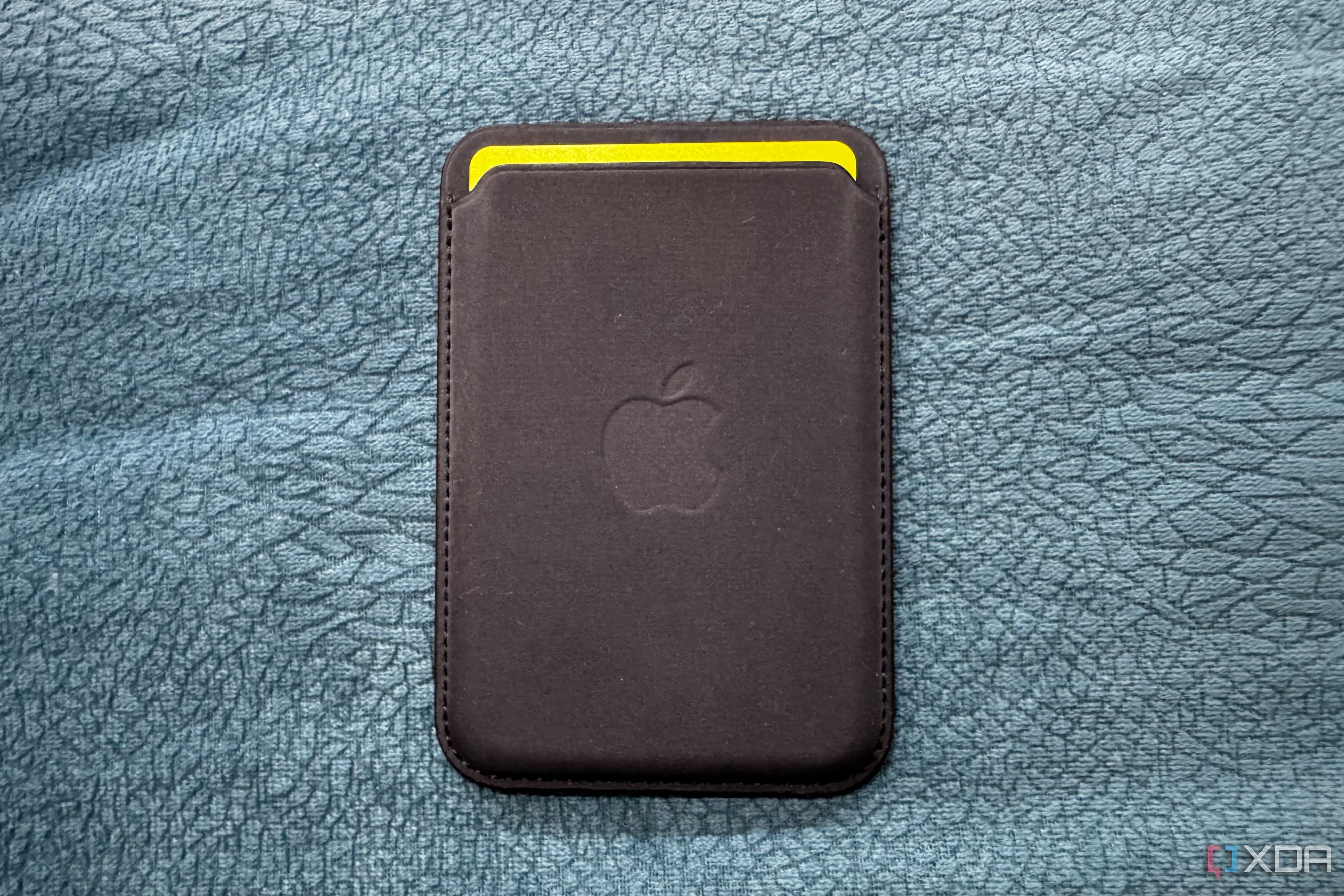 Apple iPhone FineWoven Wallet Apple FineWoven Wallet review: Cheaper shell with the same limitations