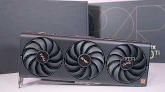 Front of the Asus ProArt GeForce RTX 4060 Ti with packaging