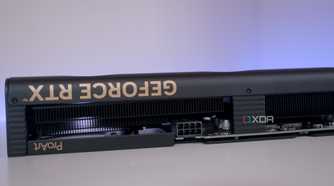 Side of the Asus ProArt GeForce RTX 4060 Ti
