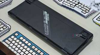 An image showing the back of the ASUS ROG Azoth keyboard.