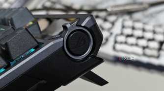 An image showing the ASUS ROG Azoth keyboard dial.