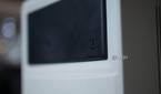 Smiley face from old Macintosh products on the front of the Ayaneo Retro Mini PC