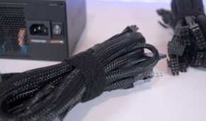 Close up of the be quiet! Straight Power 12 cables