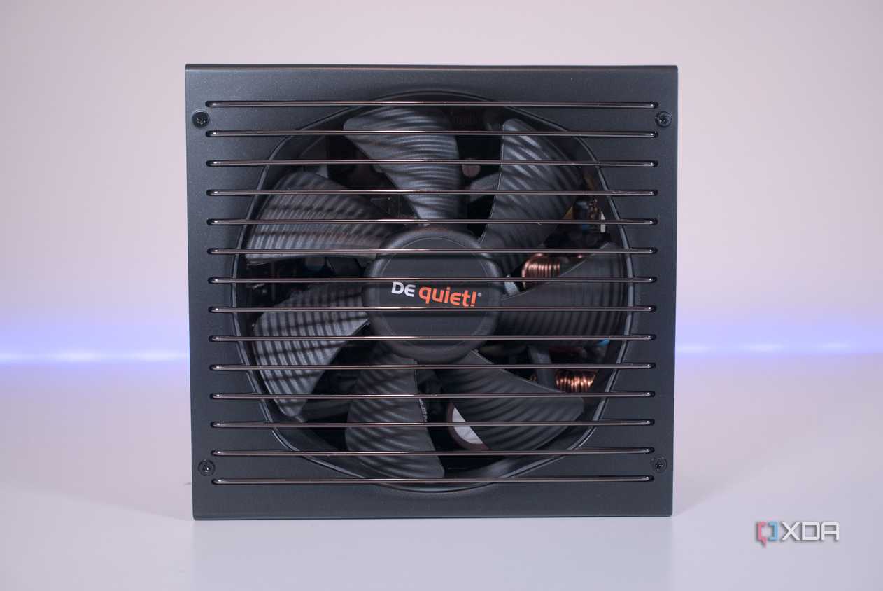 Side view of the be quiet! Straight Power 12