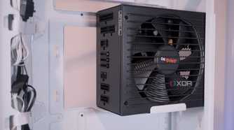 be quiet! Straight Power 12 installed inside a PC case