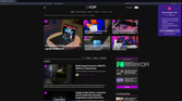 Screenshot of Brave browser displaying the XDA homepage with the VPN flyout open