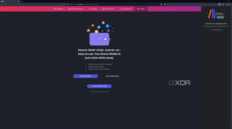 Screenshot of Brave Waller in Brave browser